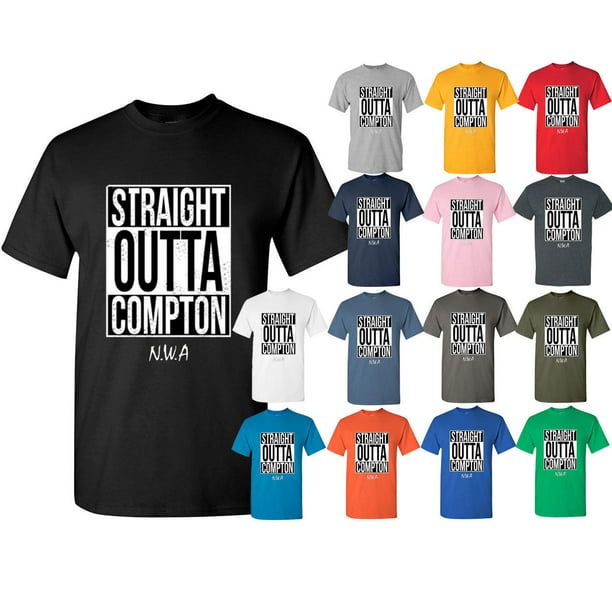 Straight Outta Sharjah United Arab Emirates Compton Parody Grunge City T Shirt
